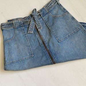 Denim skirt